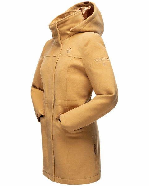 Marikoo Leilaniaa Damen Mantel Trenchcoat Wintermantel mit Kapuze Speichern exportieren