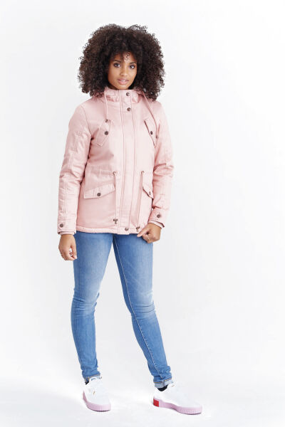 Marikoo Manolya Damen Parka Winterjacke mit Teddyfell Online