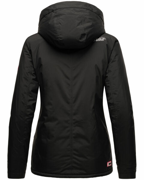 Marikoo Rabeaa Damen Winter Jacke Kurz Winterjacke Outdoor Kapuze gefüttert Günstiger Verkauf