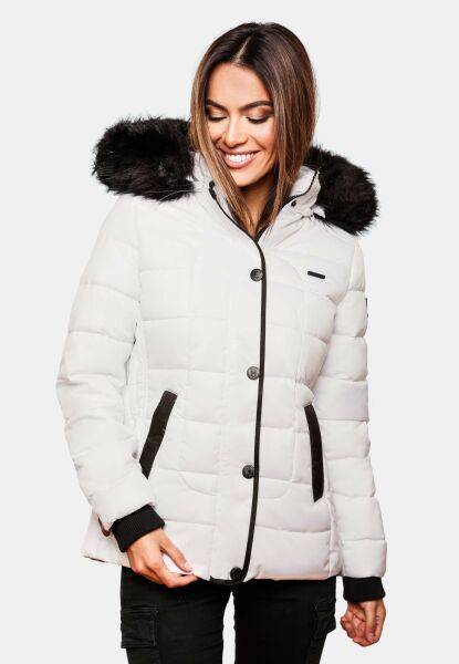 Marikoo Unique Damen gesteppte Winterjacke Versandkostenfrei