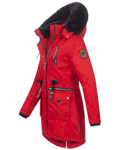 Marikoo Navahoo Mangala Princess Damen Winter Parka Jacke Teddyfell Weihnachtsangebot