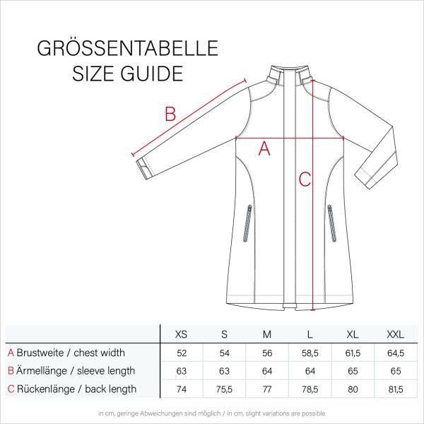 Marikoo Navahoo Oceans Heart gefütterte Damen Regenjacke Zeitlich begrenztes Angebot