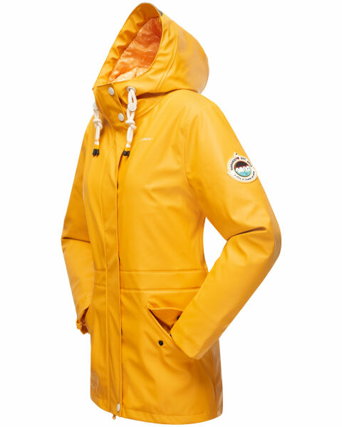 Marikoo Navahoo Oceans Heart gefütterte Damen Regenjacke Zeitlich begrenztes Angebot
