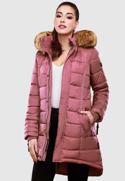 Marikoo Navahoo Papaya Damen gesteppte Winterjacke Blitzangebot