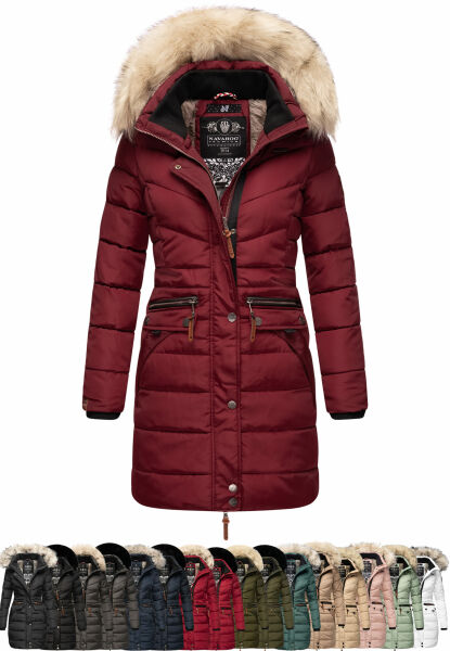 Marikoo Navahoo Paula Damen Parka Winterjacke Gefüttert Große Rabatte