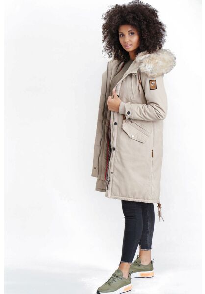 Marikoo Navahoo Kin-Joo Damen Parka Winterjacke Mit Kapuze Riesige Ersparnisse