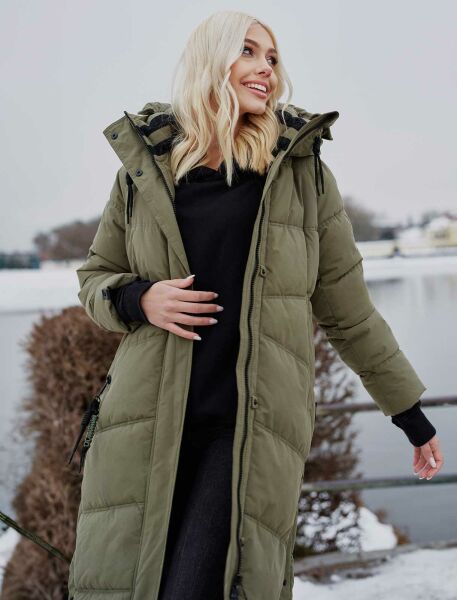 Marikoo Navahoo Kuschelmausi lange Damen Winterjacke Begrenzte Freigabe