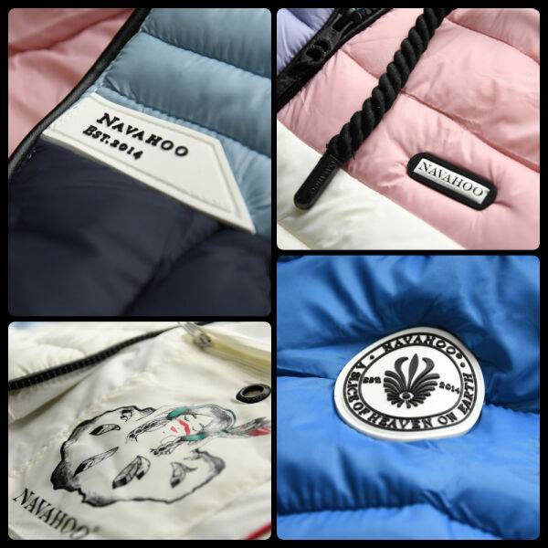 Marikoo Navahoo Lulana Multikulti Damen Steppjacke Colour Blocking Design Bis zu 60% Rabatt