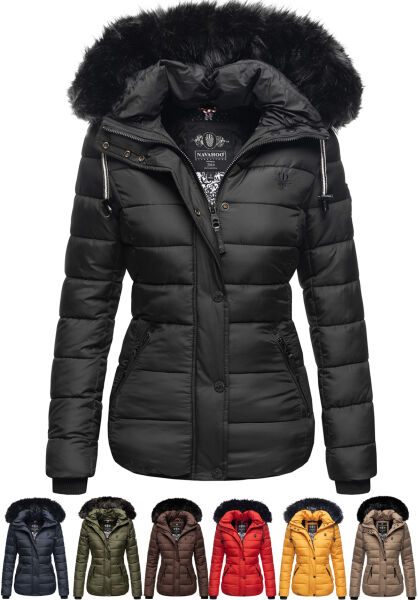 Marikoo Navahoo Zuckerbiene Damen Kapuzen Steppjacke Black Friday Preise