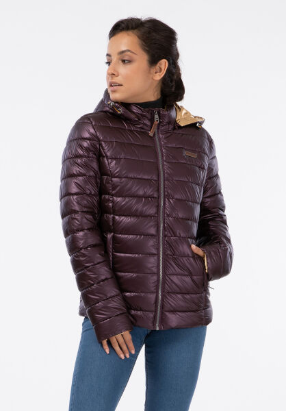 Marikoo Navahoo Aurelianaa Damen glänzende Steppjacke 50% Rabatt für begrenzte Zeit