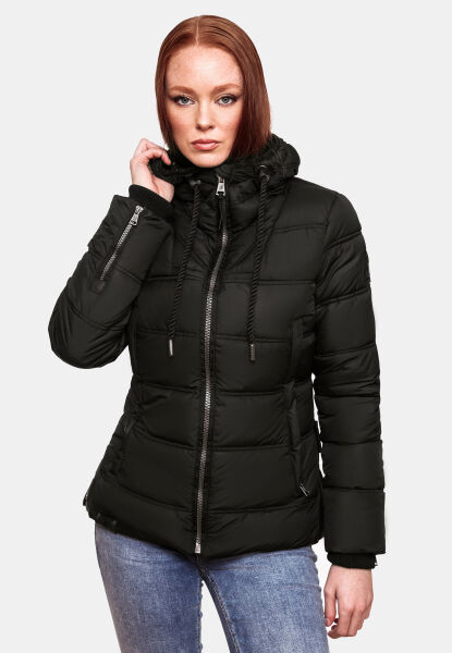 Marikoo Navahoo Renesmee Damen Winter Steppjacke mit Kapuze Auslauf