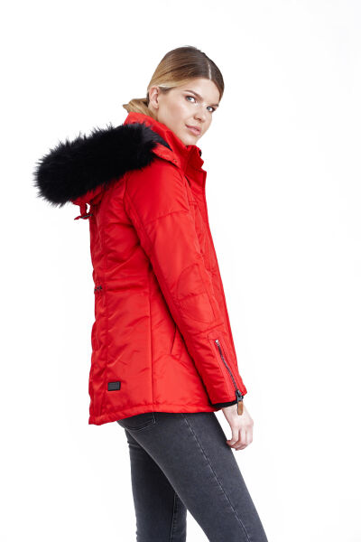 Marikoo Navahoo Schätzchen Damen Jacke mit Teddyfell im Angebot