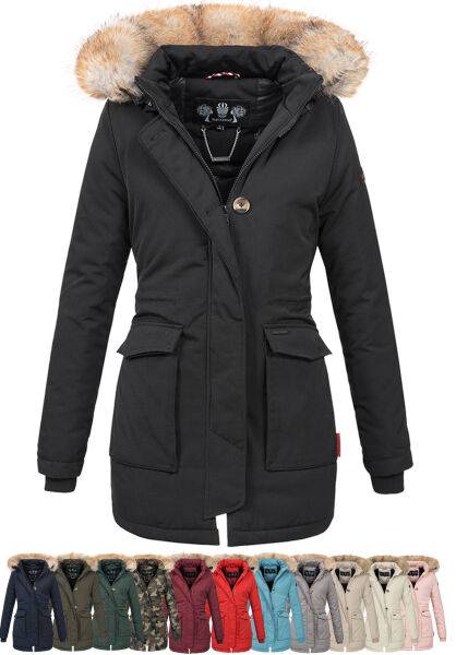 Marikoo Navahoo Schneeengel Damen Jacke mit Kapuze Fabrikverkauf