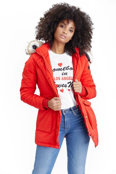 Marikoo Navahoo Schneeengel Damen Jacke mit Kapuze Fabrikverkauf