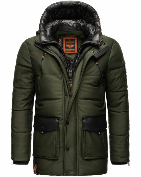 Marikoo Stone Harbour Mitjaa Herren Winter Jacke Parka Großer Ausverkauf