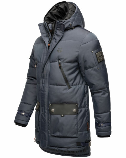 Marikoo Stone Harbour Tahaa Herren Winterjacke / Winterparka Saisonschlussverkauf