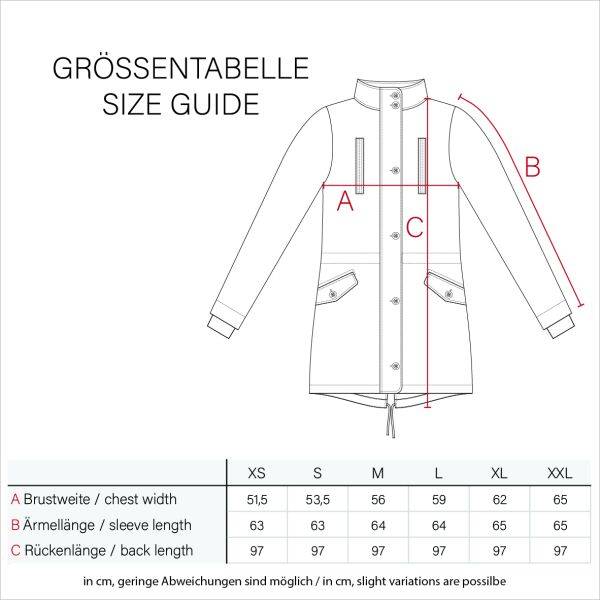 Marikoo Navahoo Cosimaa Damen Parka Winterjacke mit Regenschirm und Tragetasche Top Angebot
