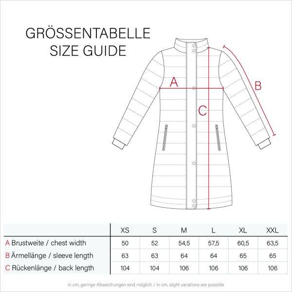 Marikoo Navahoo Fahmiyaa Damen lange Winterjacke mit Kapuze Neueste Mode