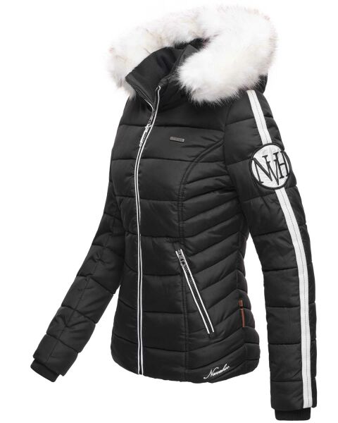 Marikoo Navahoo Khingaas Damen Winter Steppjacke mit Kapuze Zeitlich begrenztes Angebot