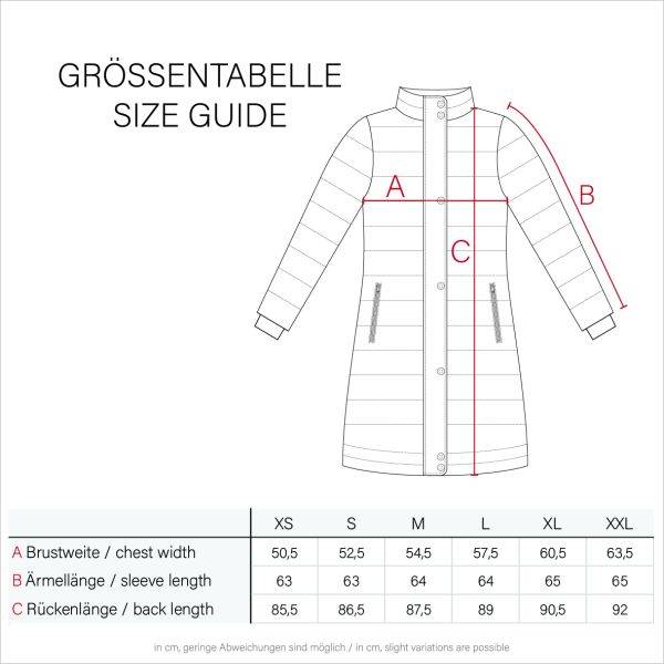 Marikoo Navahoo Lotusblüte Princess Damen lange Winter Steppjacke Exklusive Angebote