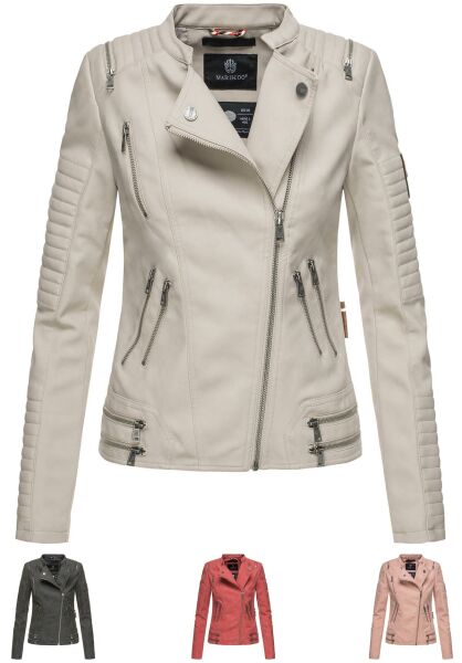 Marikoo Akikoo Damen Kunst-Wildleder Jacke Kostenlose Rückgabe