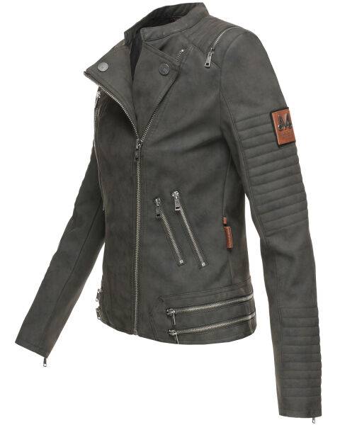 Marikoo Akikoo Damen Kunst-Wildleder Jacke Kostenlose Rückgabe