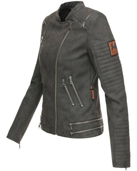 Marikoo Akikoo Damen Kunst-Wildleder Jacke Kostenlose Rückgabe