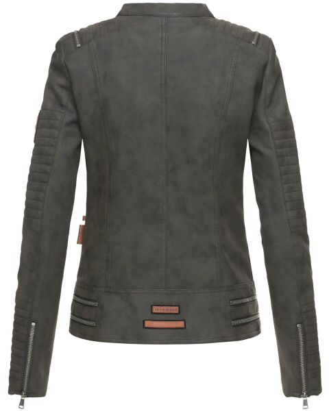 Marikoo Akikoo Damen Kunst-Wildleder Jacke Kostenlose Rückgabe