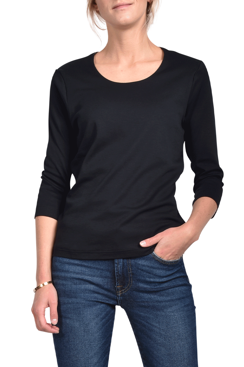 EFIXELLE Rundhalsshirt aus Baumwolle von EFIXELLE im Angebot