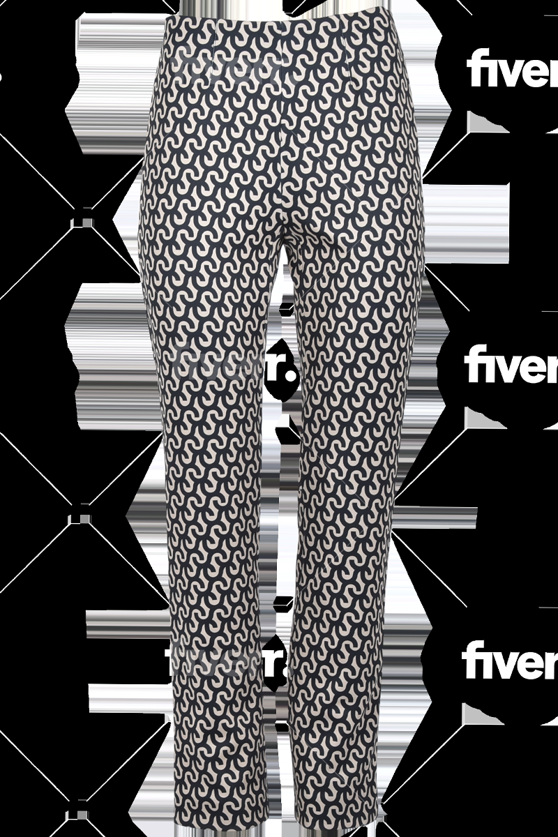 Seductive Schlupf-Hose "Cindessa" mit Muster von SEDUCTIVE Top Angebot