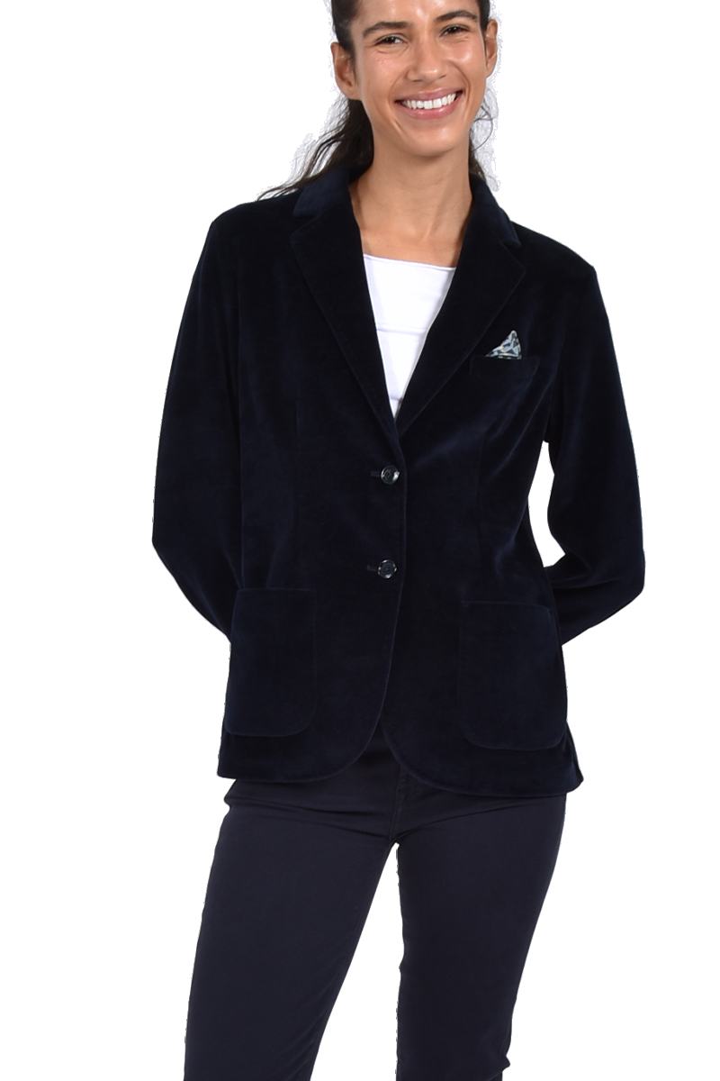 CIRCOLO Blazer aus Samtstretch von CIRCOLO Sonderangebote