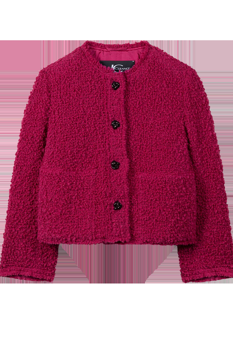 LUISA CERANO Tweedjacke aus Bouclé-Wolle von LUISA CERANO Super Sparpreis