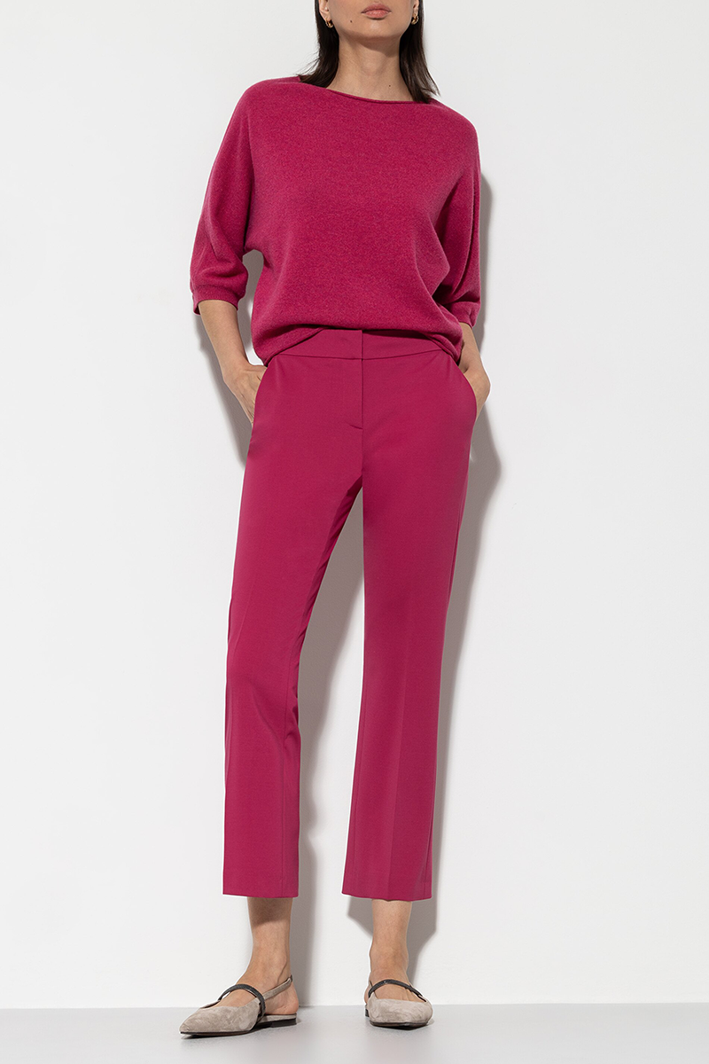 LUISA CERANO Babyflare Hose aus Punto-Milano von LUISA CERANO Begrenzte Freigabe