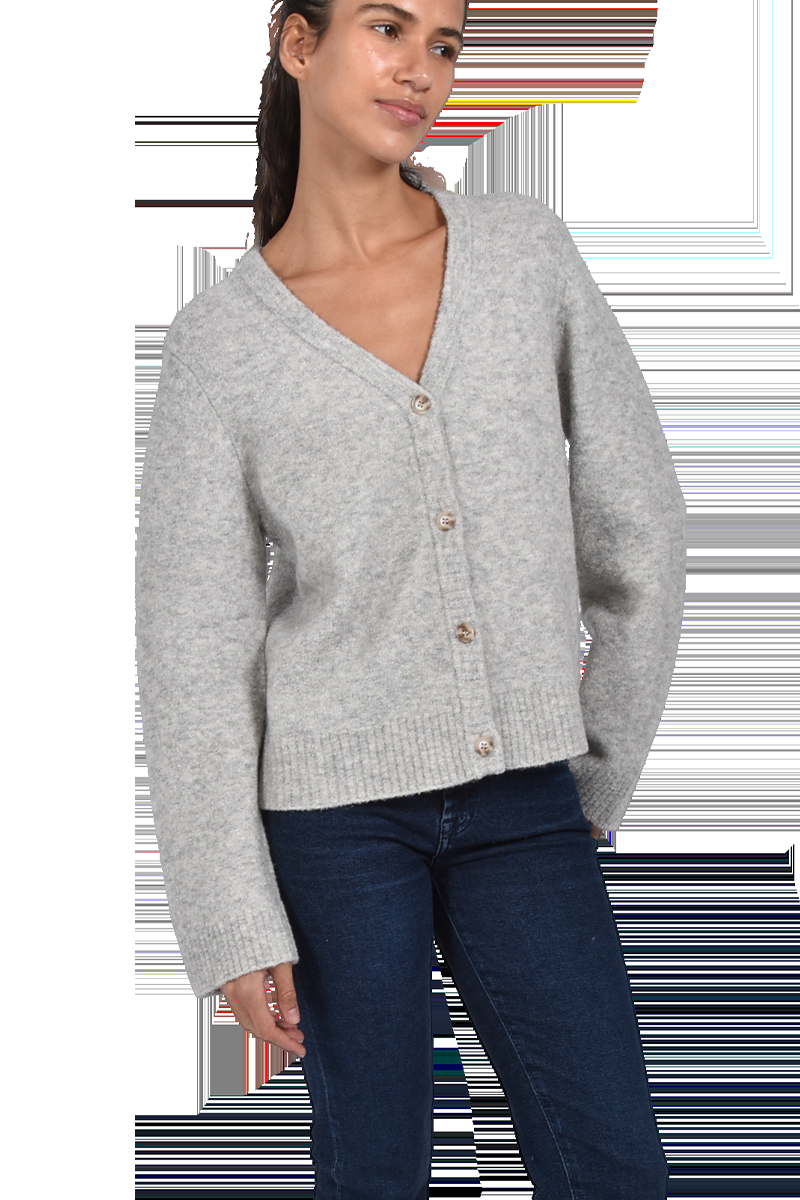 INSIEME Bouclé-Cardigan mit verkürzten Ärmeln von INSIEME Fabrikladen