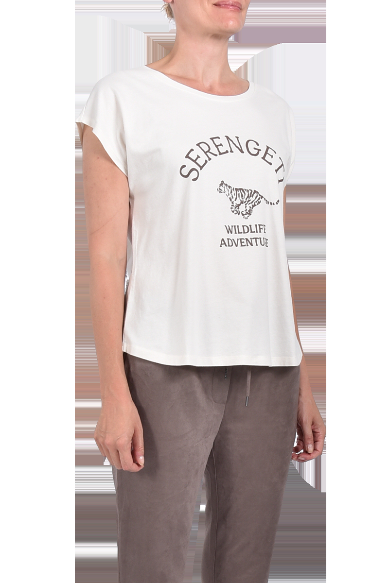 JUVIA T-Shirt "Sara" mit Druck von JUVIA Fabrik Onlineshop