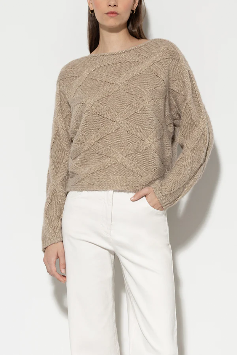 LUISA CERANO Pullover mit Zopfmuster von LUISA CERANO Vatertagsangebot
