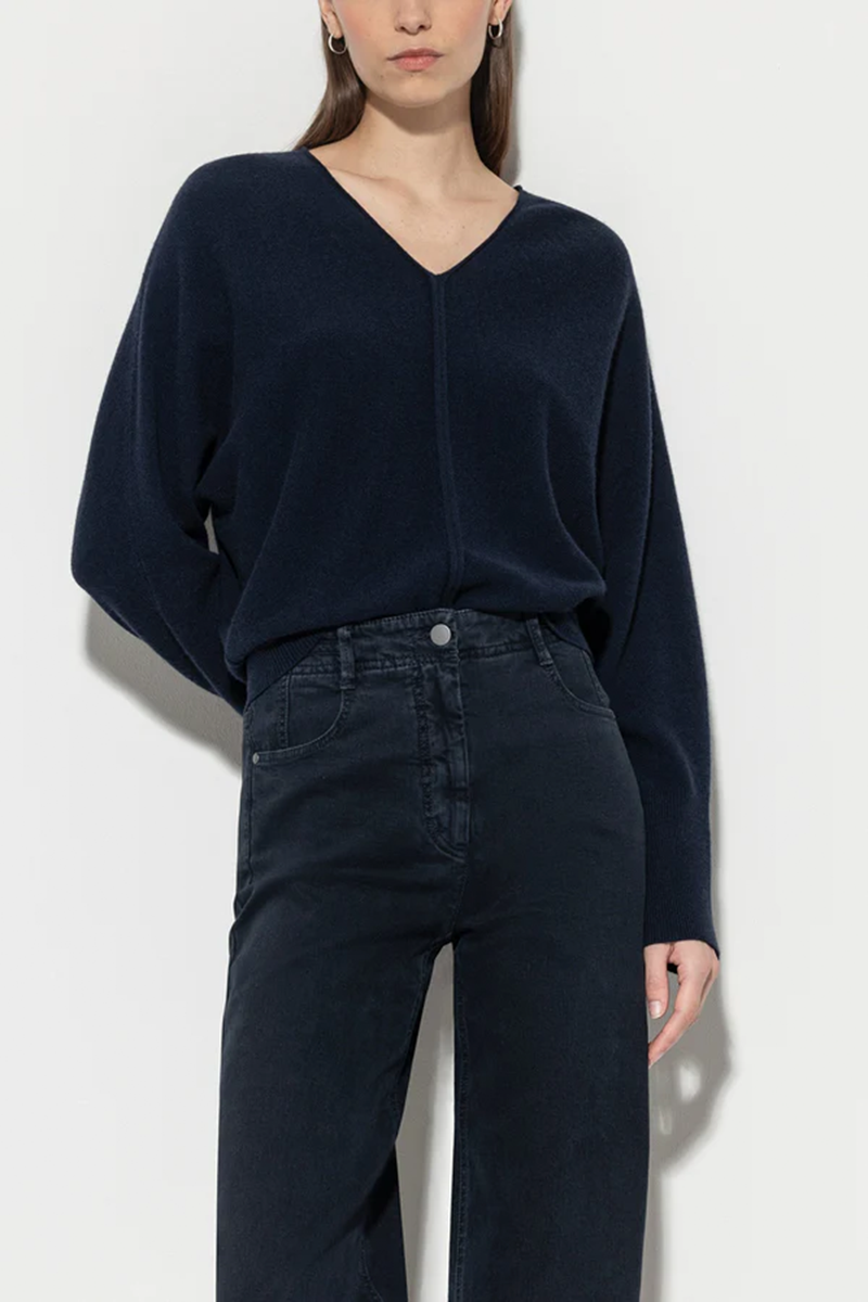 LUISA CERANO V-Pullover aus Kaschmir-Mix von LUISA CERANO Heißer Verkauf