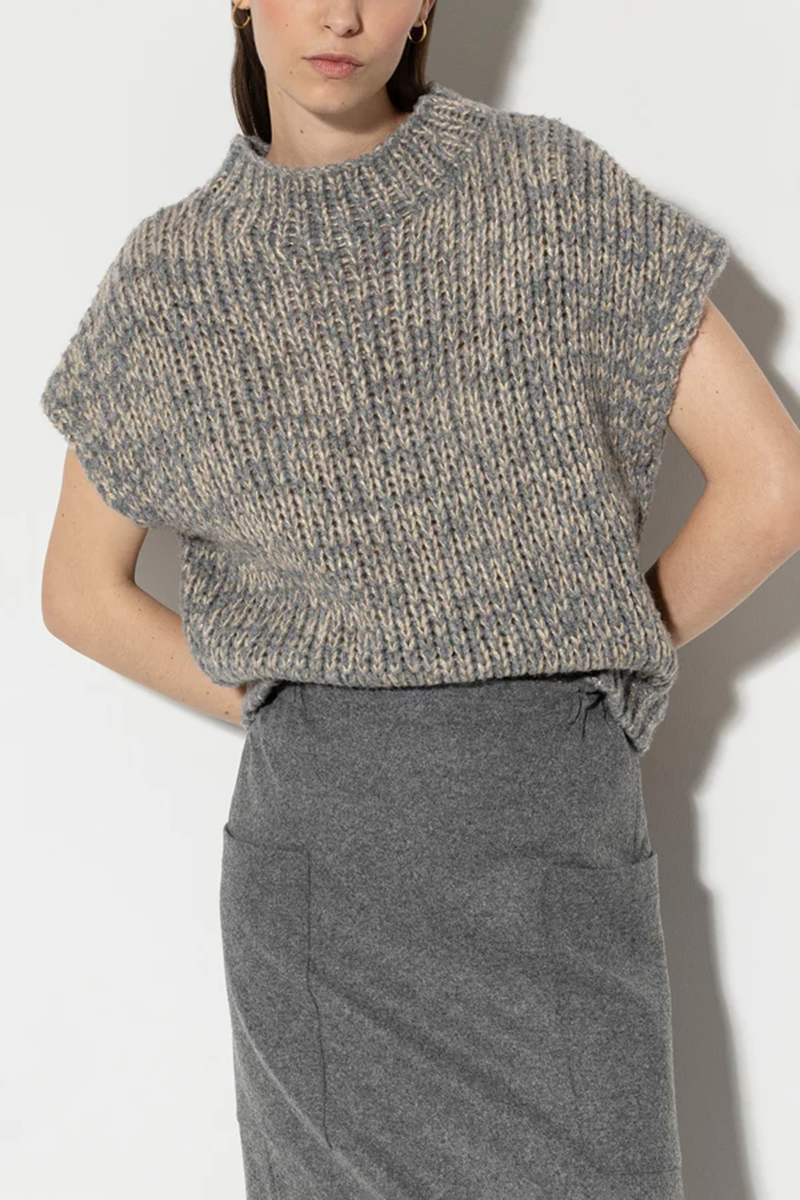 LUISA CERANO Bouclé-Pullunder von LUISA CERANO Top Angebot