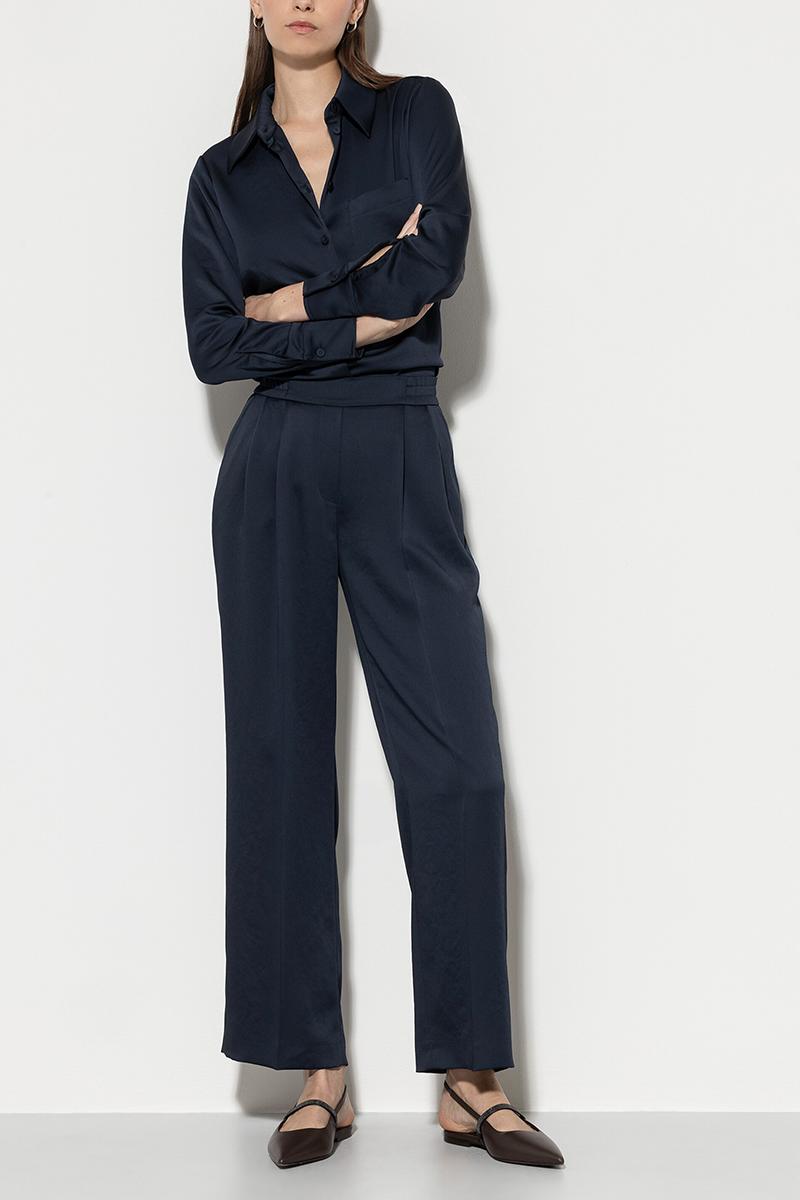 LUISA CERANO Wideleg-Pants mit Bundfalte von LUISA CERANO Tiefpreis