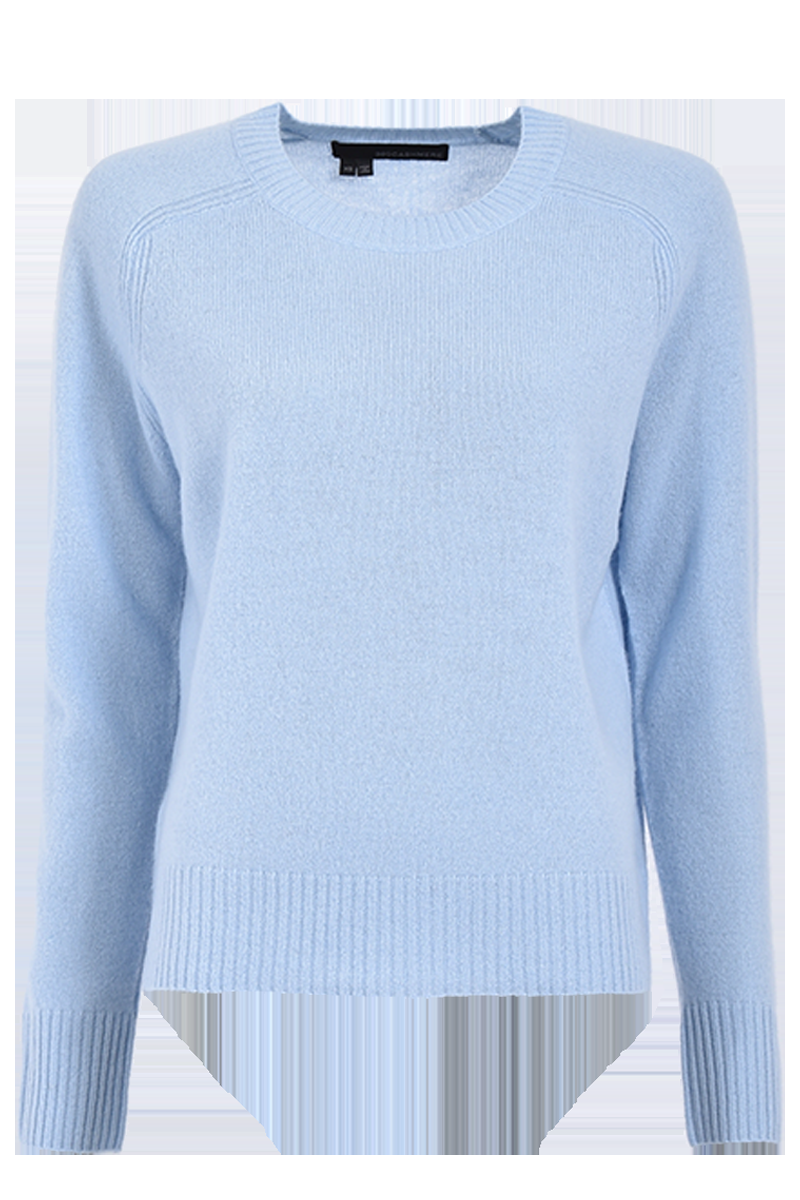 360° Sweater Cashmere-Pullover "Taylor" von 360° SWEATER | Bleu | M | 2100001568573 Schlussverkauf