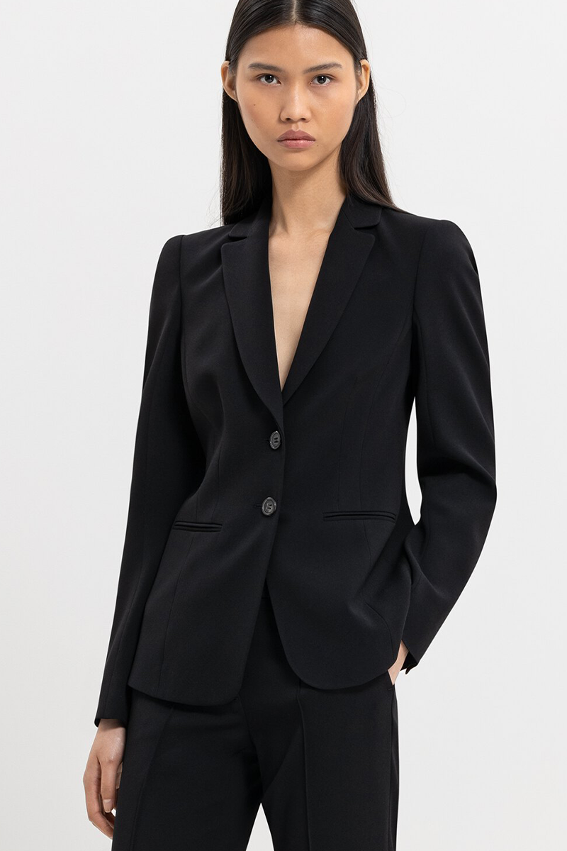LUISA CERANO Blazer aus Techno Sablé von LUISA CERANO Fabrikverkauf