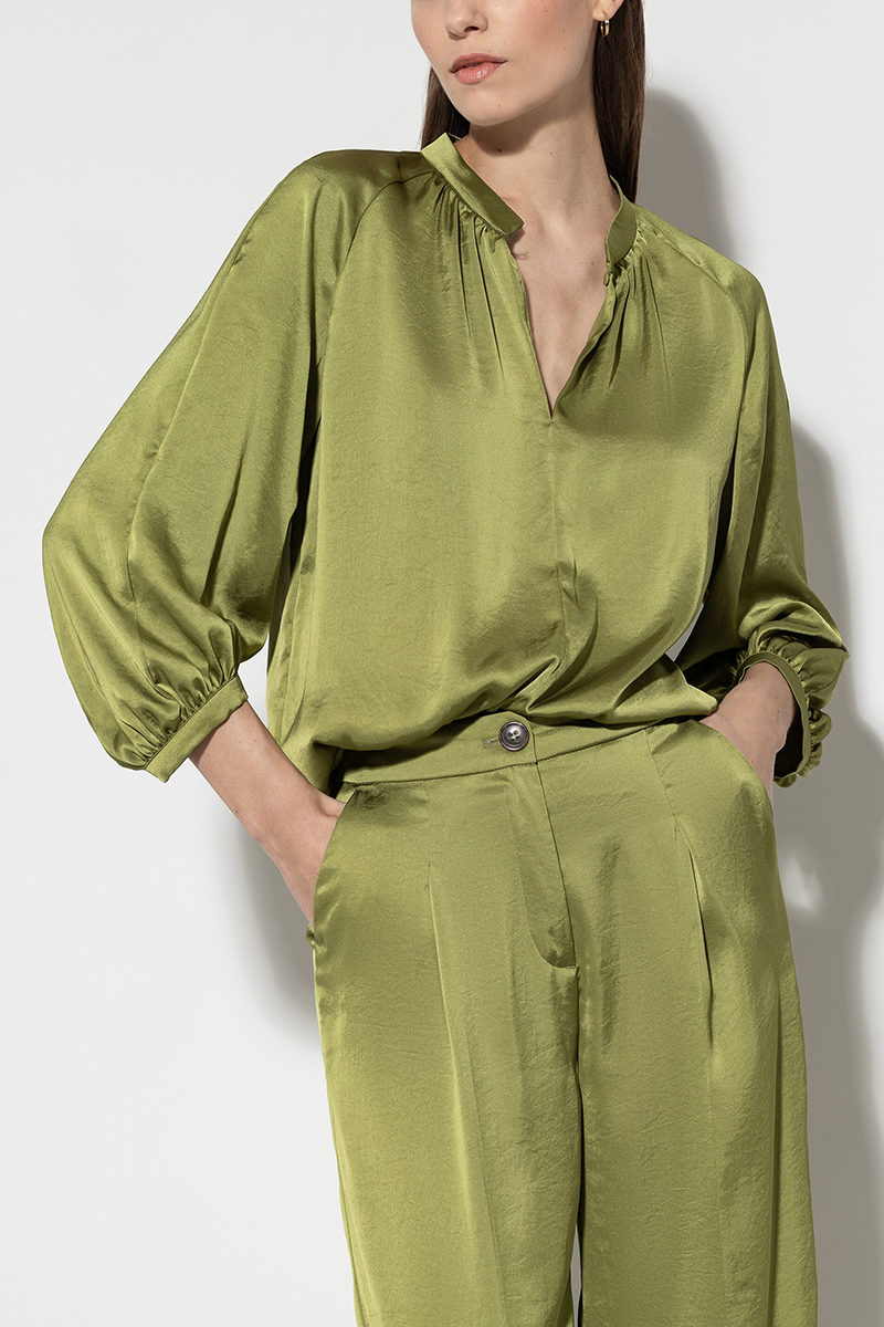 LUISA CERANO Stehkragenbluse mit 3/4-Arm von LUISA CERANO Black Friday