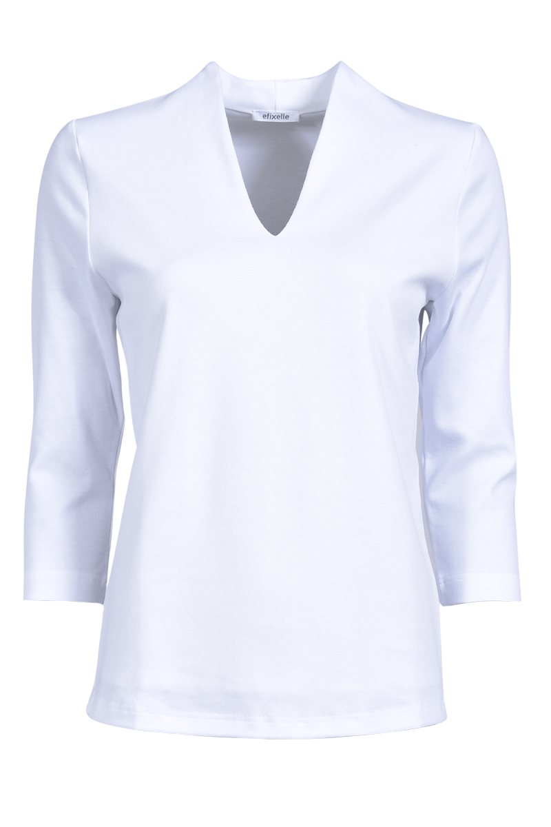 EFIXELLE Kelchkragenshirt aus Baumwolle von EFIXELLE Kauf eins, bekomm eins gratis