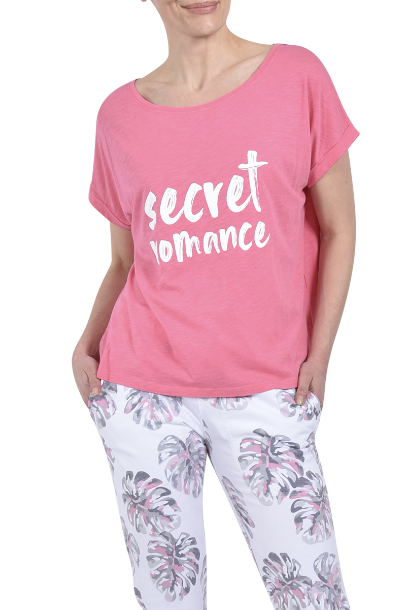 JUVIA Boxy-Shirt "Luca" mit Druck von JUVIA Bis zu 55% Rabatt