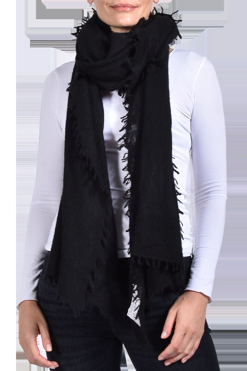 PUR SCHOEN Edles Cashmere-Tuch von PUR SCHOEN, Schwarz Hotsell
