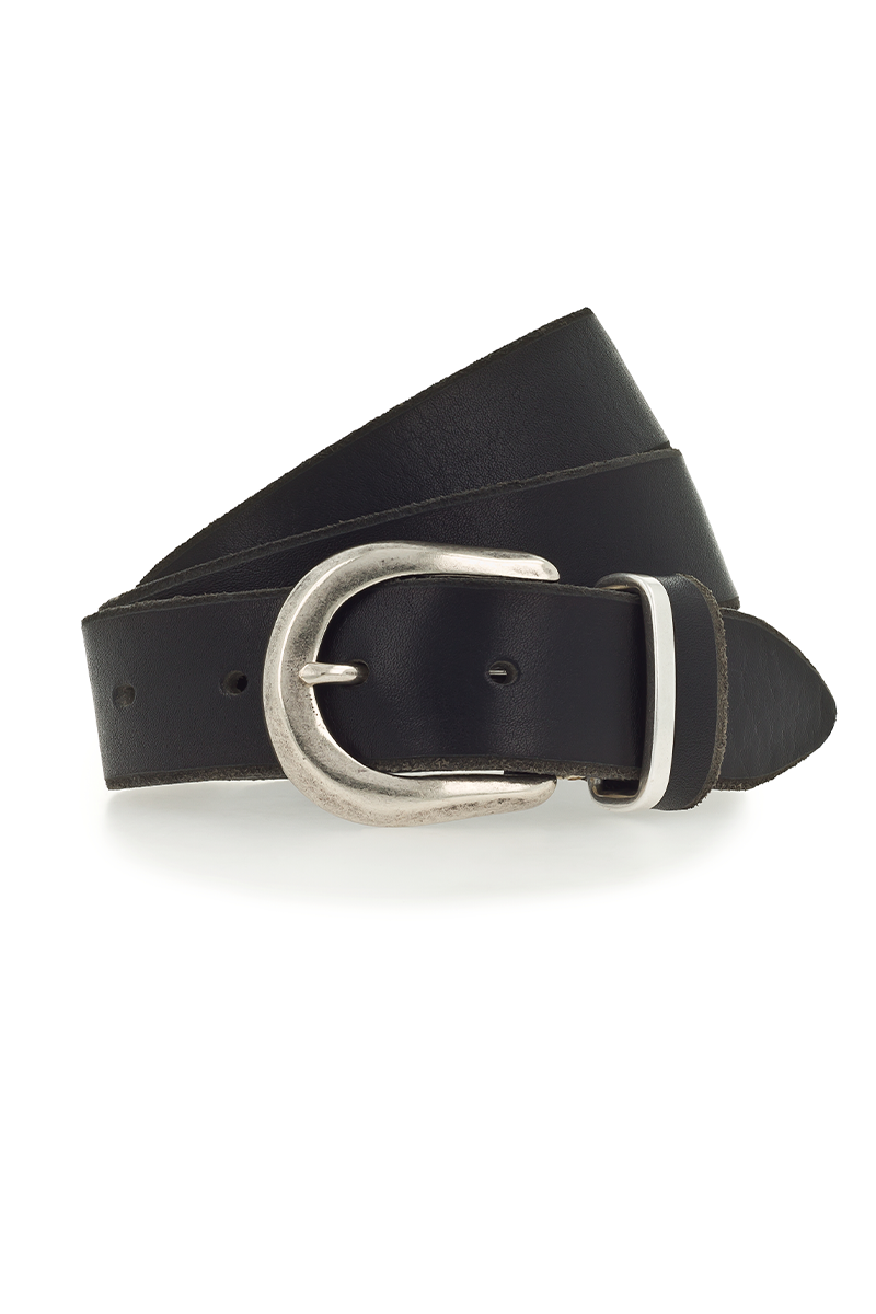 B.BELTS Volledergürtel mit Metallschließe von B.Belt Jubiläumsangebot