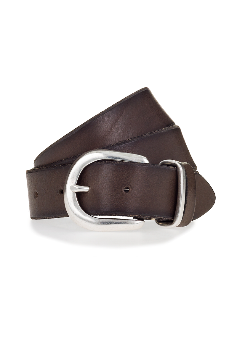 B.BELTS Volledergürtel mit Metallschließe von B.Belt Lagerräumung