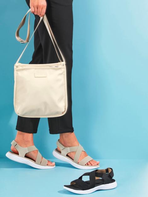 24 Hours Sandale mit elastischen Riemchen Artikelnummer: 1818510 Fabrikpreis