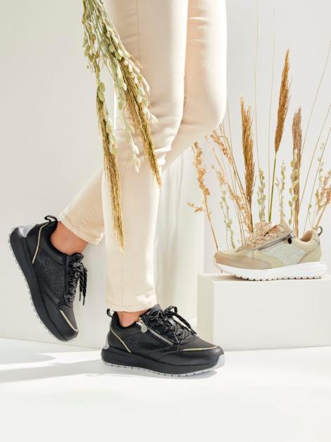 24 Hours Schnürschuh mit Mesh Einsätzen Artikelnummer: 1892470 Bis zu 50% Rabatt