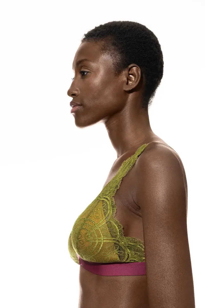 ﻿Merxx Triangle-BH Bralette Serie Poetry Fame Super Rabatt